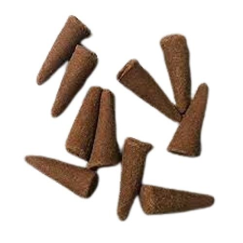 2 Inch Aromatic Smooth Surface Dhoop Cones Burning Time: 20 Minutes