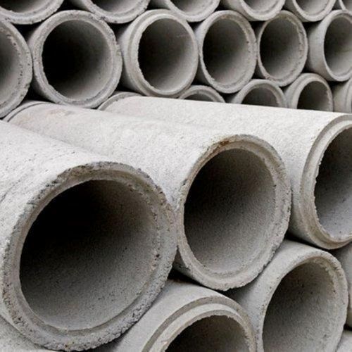 Grey 6 Feet Length High Resistant Asbestos Round Cement Pipes For Construction