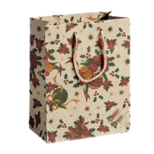 8*10 Inches Light Wight Rope Handle Multi Color Printed Fancy Paper Bags