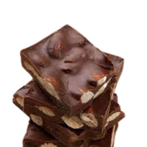 Brown Hygienically Packed Bar Shape Almond Chocolate Shelf Life: 2 Months