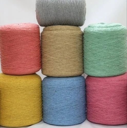 Dyed Cotton Recycled Yarn For Industries Application: Knitting