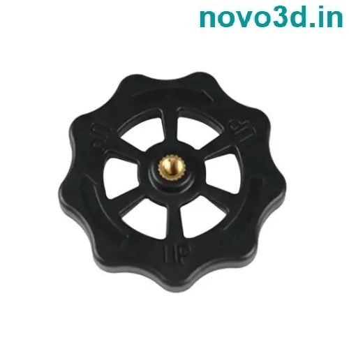 Black Plastic Nut M3/M4 For Heat Bed Leveling