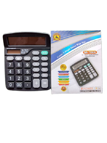 Portable Plastic Made Battery Power Source Pocket Mini Calculator  Size: 5