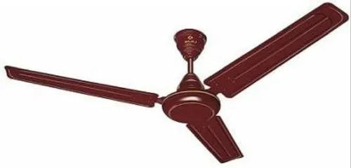 Dark Chocolate 1200 Mm 56 Watt 240 Volts Three Speed 4-Star Electric Steel Ceiling Fan For Homes