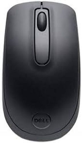 Black 1600 Dpi Dell Wireless Mouse 