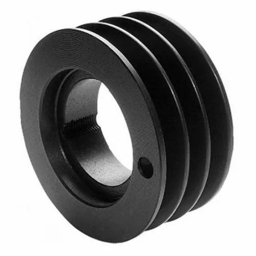 200Mm Taper Lock Pulley With Capacity 3 Ton - Color: Gray