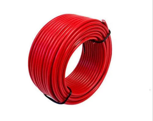 Red 240 Volts Fire And Shock Resistant Hr Pvc Cover Copper Conductor Frl House Wires