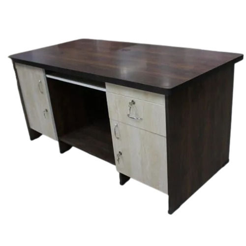 3 Feet Strong Handmade Indian Style Polished Solid Wooden Office Table