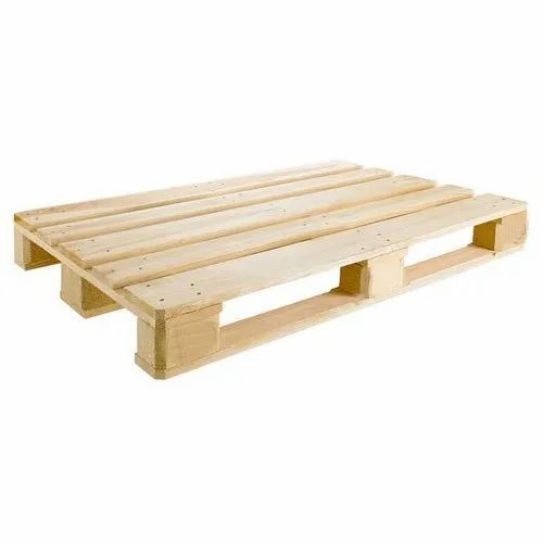 4 Way Euro Wooden Pallet With Load Capacity 1200 Kg