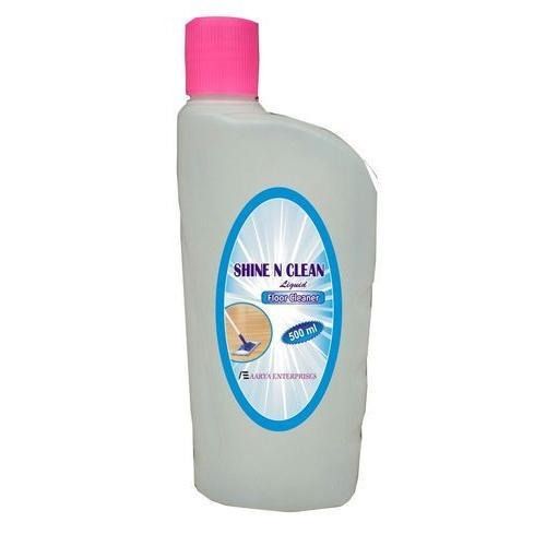 White 500 Ml Water Soluble Shine And Clean Liquid Floor Cleaner