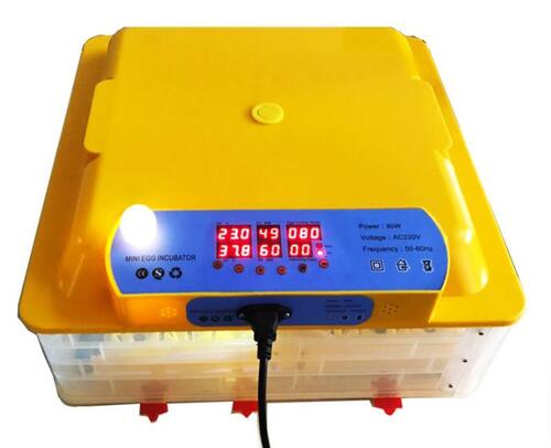 Dual Power Fully Automatic 48 Egg Incubators, Digital Temperature/Humidity Control