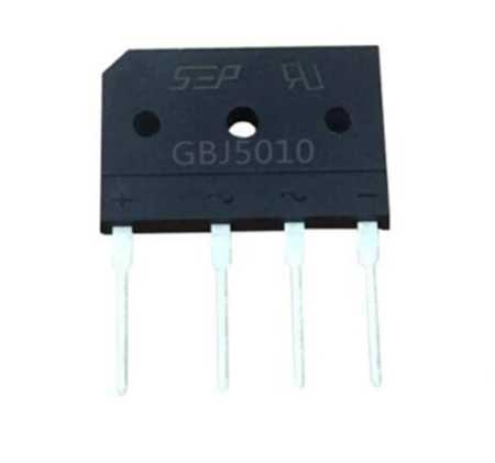 Easy To Install Highly Efficient Single Phase Rectifiers Bridge Gbj5010