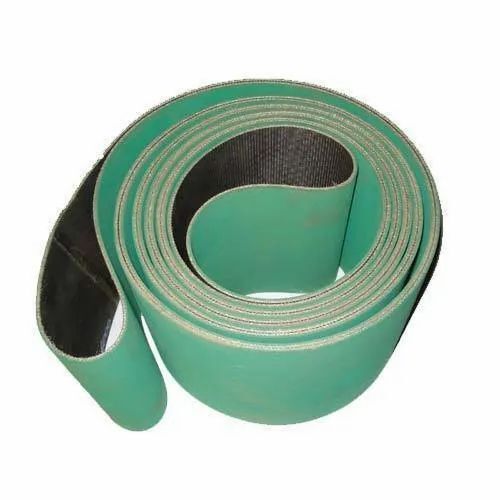 Endless Rubber Conveyor Belt With Temperature Range 80 Degree Celsius - 5 Feet Length 1 Inch Thickness 2 Inch Width 35 Shore A Hardness | Heat Resistant Ideal for Industrial Use