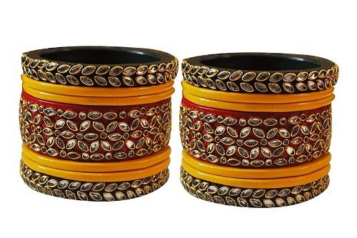 Fashion Multicolour Lakh Bangles For Women