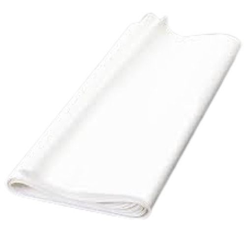 White Poly Coated 49 Cm Size Screen Printing Rectangle Shape Recycled Craft Paper