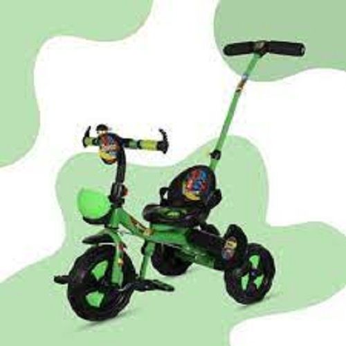 Green Portable And Durable Baby Tricycle, Weight 10 Kg