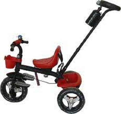 Portable And Durable Red Spidey Design Baby Tricycle