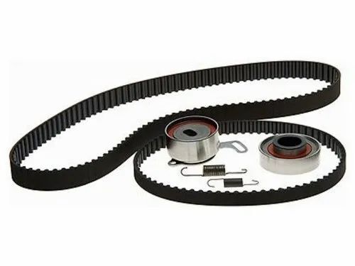 Rubber Gates Timing Belt With Temperature 80 Degree Celsius - 1/2'' Single Sided, 15 mm Thickness, 12 ft Length | Industrial Rubber Belt Conveyor, Power Transmission