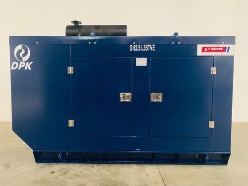 Red Single Phase Silent Power Diesel Generator For Industrial Use