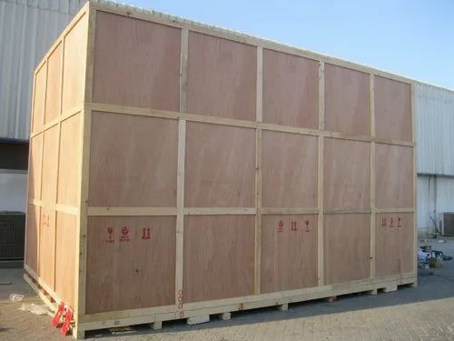 Waterproof Plywood Boxes With Loading Capacity 4000 Kg