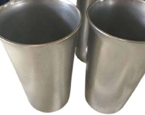 Silver 100 Grams Premium Quality And Strong Aluminum Drinking Glasses