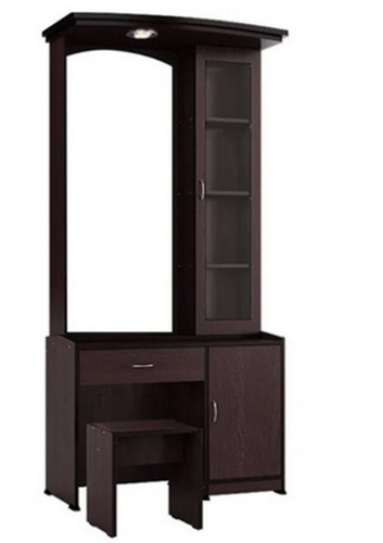 20 किलोग्राम हस्तनिर्मित ग्लास और लकड़ी की ड्रेसिंग टेबल असेंबली की आवश्यकता नहीं है