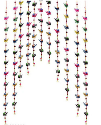 मल्टीकलर 3.2X1.8 फुट 250 ग्राम पीवीसी प्लास्टिक और कॉटन हैंडमेड वॉल हैंगिंग