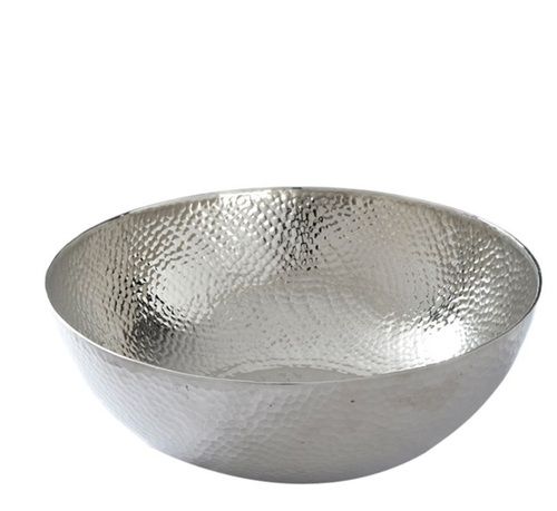 Silver 70 Hardness Premium Quality And Strong Aluminum Round Bowls