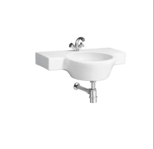 White 700*490*175 Mm Round Stainless Steel And Ceramic Cera Wash Basin With Built-In Cabinet