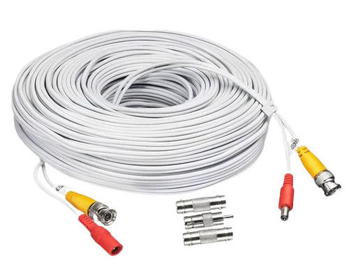 90 Meter 12 Volt Copper Pvc Cctv Camera Cable Application: Industrial