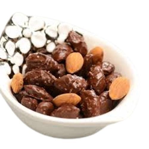 Brown Hygienically Packed Yummy Almond Chocolate Ingredients: Cacao Beans