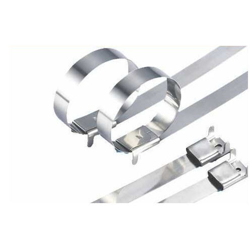 Semi-Automatic Moisture Proof Self Locking Stainless Steel Ss316 Cable Tie