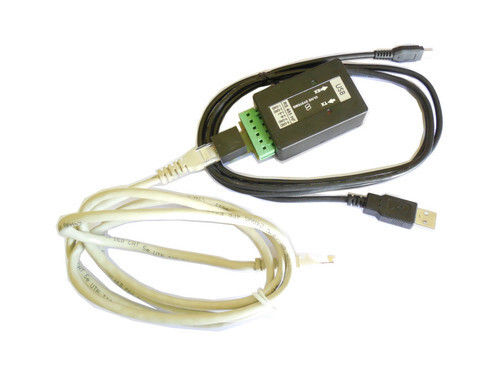 One Meter Black And White Plc 6 Pin Data Cable