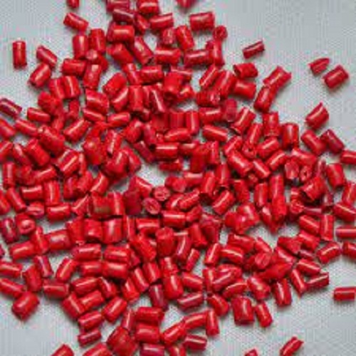 Red Plastic Granules - Granular, High Flame Resistant Polypropylene, 25 kg | 100% Pure, Temperature Resistant, Density 1.02, Tensile Strength 30-40MPa