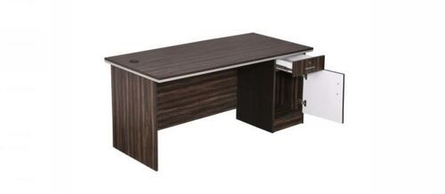 Teak Finished Wooden Executive Table