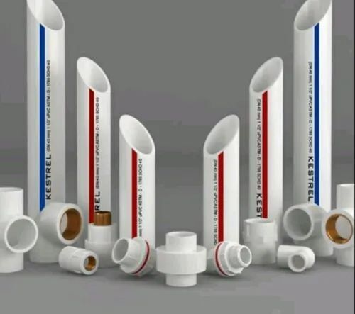 1/2 To 2 Inch Leak Proof White Round Upvc Pipe Fittings