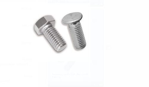 Silver 10 Gram Galvanized Round Head Aluminium Bolts