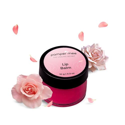 10gm Rose Flavour Pamper Mee Lip Balm For Cosmetics