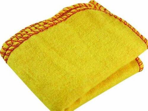 120 Gsm Plain Yellow Cloth Flannel Dusters For Cleaning Application: Dusting