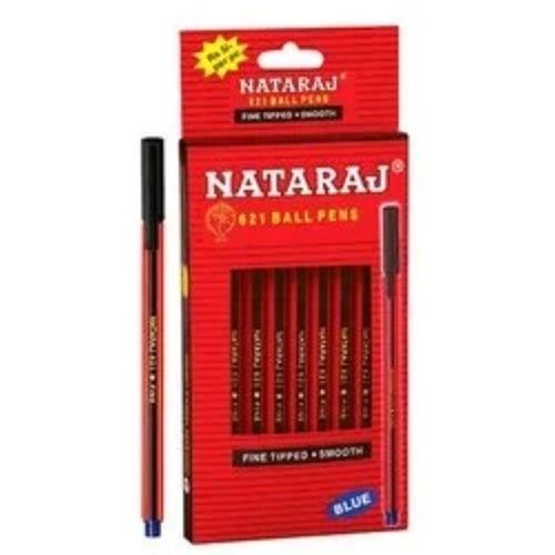 14*0.5*1Mm Rectangular Strong Plastic Natraj Ball Pen Box For Students No