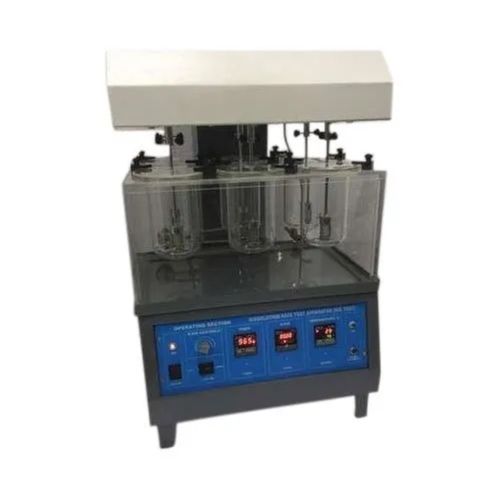 144.0X67.5X70 Mm 58 Kg 230 Volts Borosilicate Glass And Mild Steel Dissolution Test Apparatus Capacity: 1000 Milliliter (Ml)