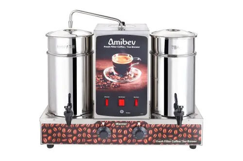 Coffee Decoction Maker - Stainless Steel, 4 Litres Capacity | Semi-Automatic, 230 V Voltage, LCD Display, Multicolor Design