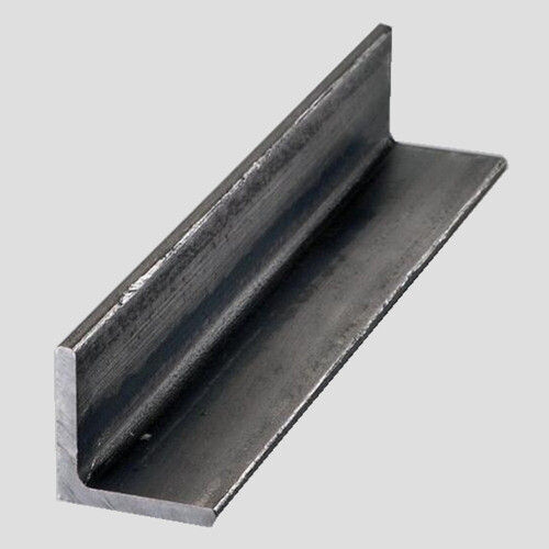 Matt Black 5 Mm V Shape Mild Steel Equal Angle Bar For Construction