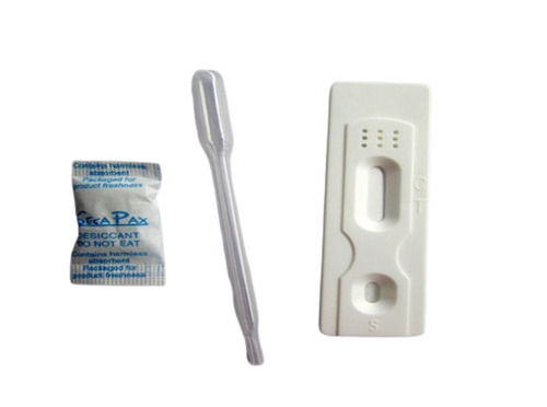 White 60 Grams Medical Grade Manual Plastic Body Drug Testing Kit