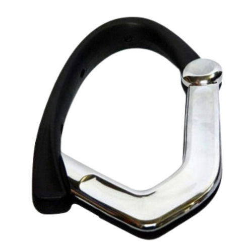 Glossy Finished Stainless Steel And Plastic Chair Handle