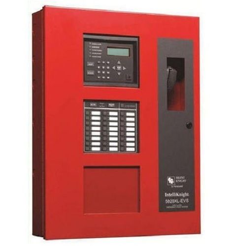 Red And Black Mild Steel Body Color Coated Fire Alarm Control Panel