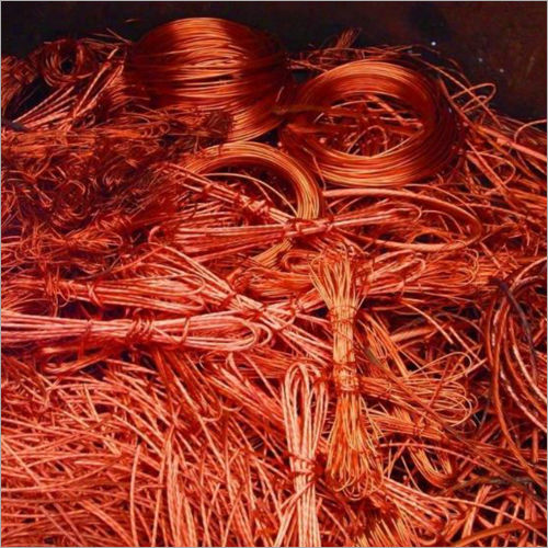 Minium 99.9% Pure Copper Wire Scrap