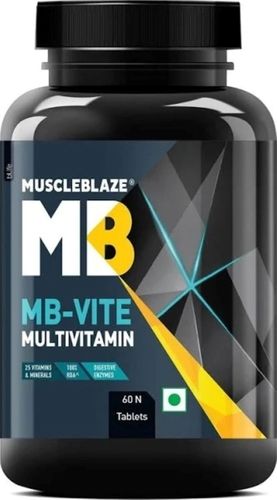 Organic Vitamin Blended Bodybuilding Process Muscle Blaze Multivitamin