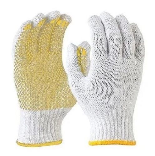 Breathable Premium Quality And Durable Plain Cotton Knitted Hand Gloves 