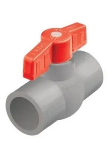 Pvc Plastic 2 Channel Ball Valve For Pipe Fitting Caliber: Na